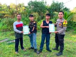 *Bhabinkamtibmas Desa Sumur Intensifkan Sambang Kamtibmas, Edukasi Pencegahan Karhutla dan Tangkal Hoaks kepada Warga*
