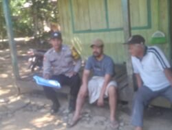 *Bhabinkamtibmas Desa Wungkur Nanakan Gencarkan Sosialisasi Maklumat Kapolda Kalteng, Tegaskan Larangan Membakar Hutan dan Lahan*