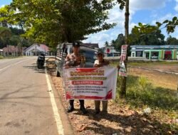 *Personel Polsek Awang Gencarkan Sosialisasi Zona Integritas di Desa Hayaping, Ajak Masyarakat Dukung Pelayanan Bersih dan Transparan*