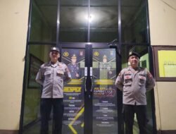 POLSEK PULAU PETAK LAKSANAKAN KEGIATAN SIAGA MAKO PADA MALAM HARI GUNA CIPTAKAN SITUASI AMAN