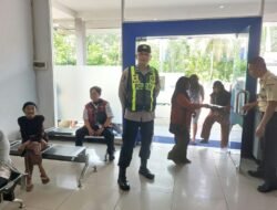 Anticipasi Gangguan Kamtibmas, Polsek Kapuas Barat Gelar Patroli Objek Vital di Bank BRI, Kantor Pos, dan Pertashop Mandomai