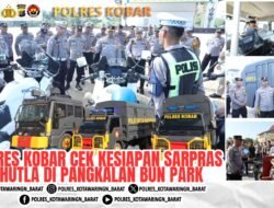 Kapolres Kobar Cek Kesiapan Sarpras Karhutla Di Pangkalan Bun Park