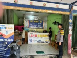 Personel Polsek Manuhing Perketat Pengamanan Objek Vital di Tumbang Talaken
