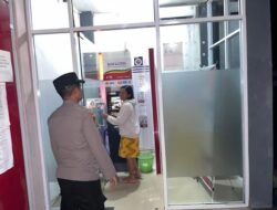 Personel Polsek Rungan Hadir, Jaga Ketenangan Jakatan Raya Lewat Patroli KRYD