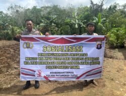 **Polsek Patangkep Tutui Gencarkan Sosialisasi Zona Integritas, Pastikan Layanan Polri Gratis dan Transparan**
