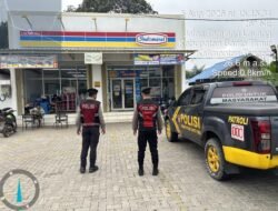 **Patroli Kota Presisi Satsamapta Polres Bartim Intensifkan Cipta Kondisi Aman pada Jam Rawan Siang**