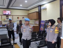Pastikan Pelayanan Humanis dan Profesional, Kabidpropam Polda Kalteng Kunjungi Polres Kapuas