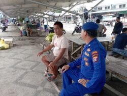 Jaga Keamanan Perairan, Sat Polairud Polres Sukamara Patroli Dialogis di Pinggiran DAS Jelai