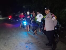 Jaga Situasi Kondusif di Malam Hari, Polsek Kapuas Barat Gelar Patroli Rawan Malam Menyasar Objek Vital Hingga Pemukiman