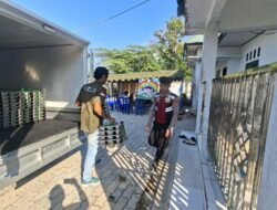 Distribusi MBG Aman dan Lancar, Sat Samapta Polres Sukamara Turun Langsung