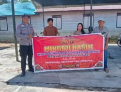 Dengar Langsung Aspirasi Warga, Polsek Kapuas Barat Gelar Minggu Kasih di Kelurahan Mandomai