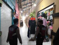 Jaga Pasar Inpres dari Gangguan dan Premanisme, Sat Samapta Polres Sukamara Gelar Patroli Dialogis