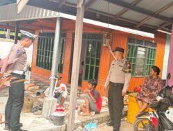 PATROLI DIALOGIS PRESISI, PAMAPTA POLRES SERUYAN SAMBANGI WARGA DESA SUNGAI UNDANG
