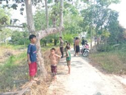 Giat Sambang Personel Polsek Kapuas Barat Ke Masyarakat Guna Sampaikan Jaga Kamtibmas
