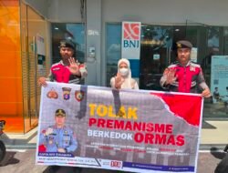 Cegah Kejahatan Perbankan, Sat Samapta Polres Sukamara Patroli Bank BNI