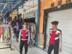 Ciptakan Pasar yang Aman, Sat Samapta Polres Sukamara Patroli Dialogis di Pasar Inpres