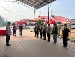 *Siaga Karhutla, Personel Polres Bartim Pantau Titik Api dan Embung untuk Cegah Kebakaran Meluas*
