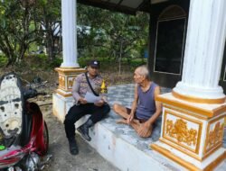*Cegah Karhutla dan Gangguan Kamtibmas, Bhabinkamtibmas Polsek Pematang Karau Sosialisasikan Maklumat Kapolda kepada Warga*