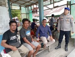 Sat Polairud Polres Sukamara Patroli Pinggiran DAS Jelai, Sampaikan Pesan Keselamatan dan Kamtibmas