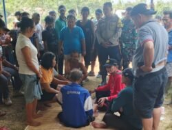 *Hari Keempat Pencarian, Bhabinkamtibmas Polsek Dusun Timur Temukan Warga Balawa yang Sempat Hilang dalam Kondisi Sehat*
