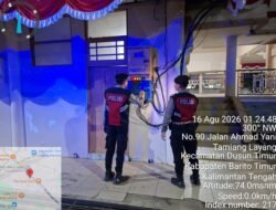 Cegah Gangguan Keamanan, Satsamapta Polres Bartim Pantau Lingkungan SMPN 1 Tamiang Layang