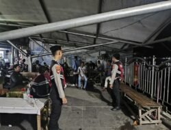 Sat Samapta Polres Sukamara Awasi Pelabuhan Speed Boat pada Jam Malam