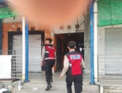 Sat Samapta Polres Sukamara Jaga Pasar Inpres Tetap Nyaman bagi Pedagang dan Pengunjung