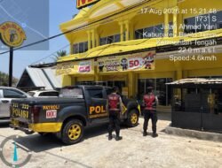 *Patroli Kota Presisi Satsamapta Perkuat Cipta Kondisi, Pantau Perkebunan dan Cegah Gangguan Kamtibmas*