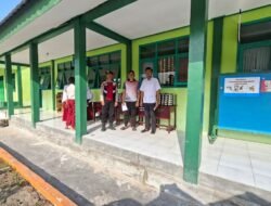 Personel Sat Samapta Polres Sukamara Kawal Distribusi MBG ke Sekolah dan Posyandu