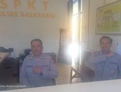 Tingkatkan Kewaspadaan Personil Polsek Basarang Giat Siaga Mako