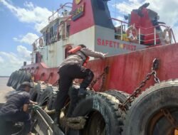 Melalui Inovasi Anjeli, Polsek Jajaran Laksanakan Patroli Dan Imbau Keselamatan Pelayaran