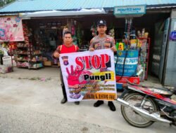 Personel Polsek Dusel Gencar Sosialisasikan Terkait Larangan Pungli Dengan Warga