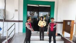 Sat Samapta Polres Sukamara Perkuat Pengawasan Bank Kalteng Cabang Sukamara