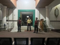 Sat Samapta Polres Sukamara Patroli Bank Kalteng, Antisipasi Kejahatan pada Jam Rawan