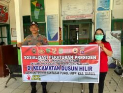 Antisipasi Pungli, Personel Polsek Dusun Hilir Gencarkan Sosialisasi Larangan Pungli Dengan Warga