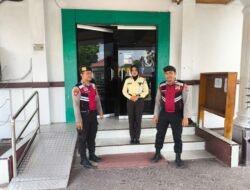 Sat Samapta Perkuat Kehadiran di Bank Kalteng Cabang Sukamara