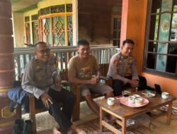 Perkuat Sinergi dengan Warga, Polsek Kapuas Barat Edukasi Pencegahan Karhutla dan Ketahanan Pangan di Saka Tamiang