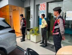 Antisipasi Modus Kejahatan, Sat Samapta Sambangi Bank BNI Sukamara