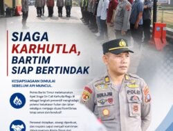 *Siaga Karhutla, 70 Personel Polres Bartim Bersiap Hadapi Potensi Kebakaran Hutan dan Lahan*