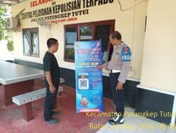 *Polsek Patangkep Tutui Sosialisasikan Barcode Yanduan Dumas Propam Polri, Permudah Masyarakat Sampaikan Pengaduan*