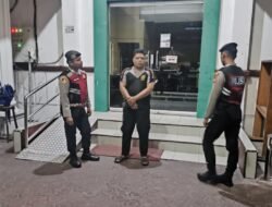 Pengguna ATM BNI Menjadi Perhatian Sat Samapta dalam Patroli Malam Kawasan Perbankan