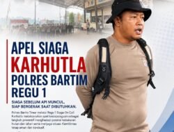 *Polres Bartim Siagakan 71 Personel, Perkuat Kesiapan Hadapi Karhutla di Tengah Musim Kemarau**