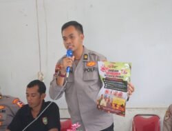 **Cegah Karhutla Sejak Dini, Mahasiswa STIK Lemdiklat Polri Edukasi Warga Dusun Timur tentang Bahaya dan Sanksi Pembakaran Lahan**