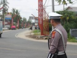 Hadir di Tengah Masyarakat, Satlantas Polres Kapuas Pengaturan Pagi