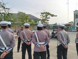 APEL PAGI SEBELUM BERTUGAS SATLANTAS POLRES KAPUAS