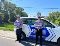 Wujudkan Kamseltibcarlantas Kondusif, Satlantas Polres Kapuas Antisipasi Balapan Liar.