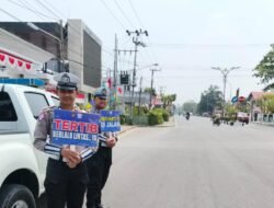 Wujudkan Kamseltibcarlantas Kondusif, Satlantas Polres Kapuas Antisipasi Balapan Liar.