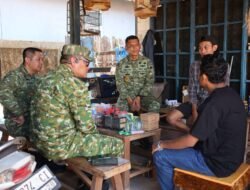 Pasis Dikreg LVI Sesko TNI Sosialisasikan Bahaya Karhutla, Kunjungi BPK BRC Fire Rescue Bati-Bati