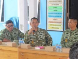 Sasar Dua Desa di Kecamatan Pelaihari, Pasis Sesko TNI Beri Penyuluhan Pencegahan dan Bahaya Karhutla