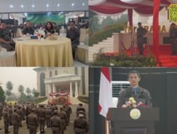 KAJATI KALBAR PIMPIN UPACARA HARI LAHIR KEJAKSAAN RI KE-81, TEGUHKAN KOMITMEN KEMBALIKAN KEPERCAYAAN PUBLIK